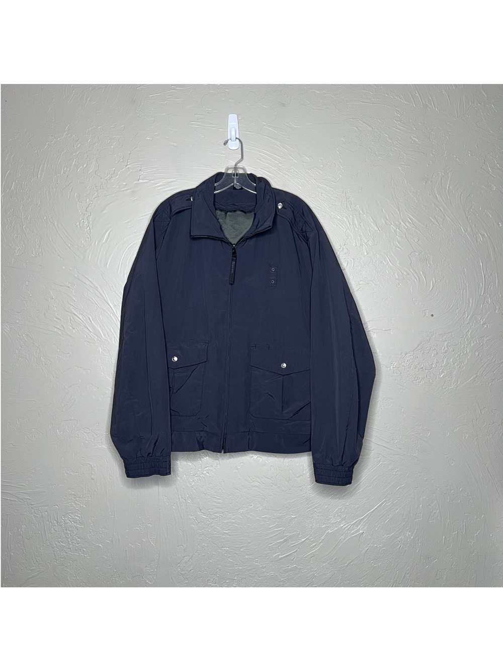 Blauer Men's XL Tall Navy Lightweight Full Zip Tactical Jacket